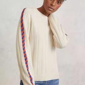 Kule Carlita Cashmere Sweater Anthropologie 100% CASHMERE SIZE SMALL